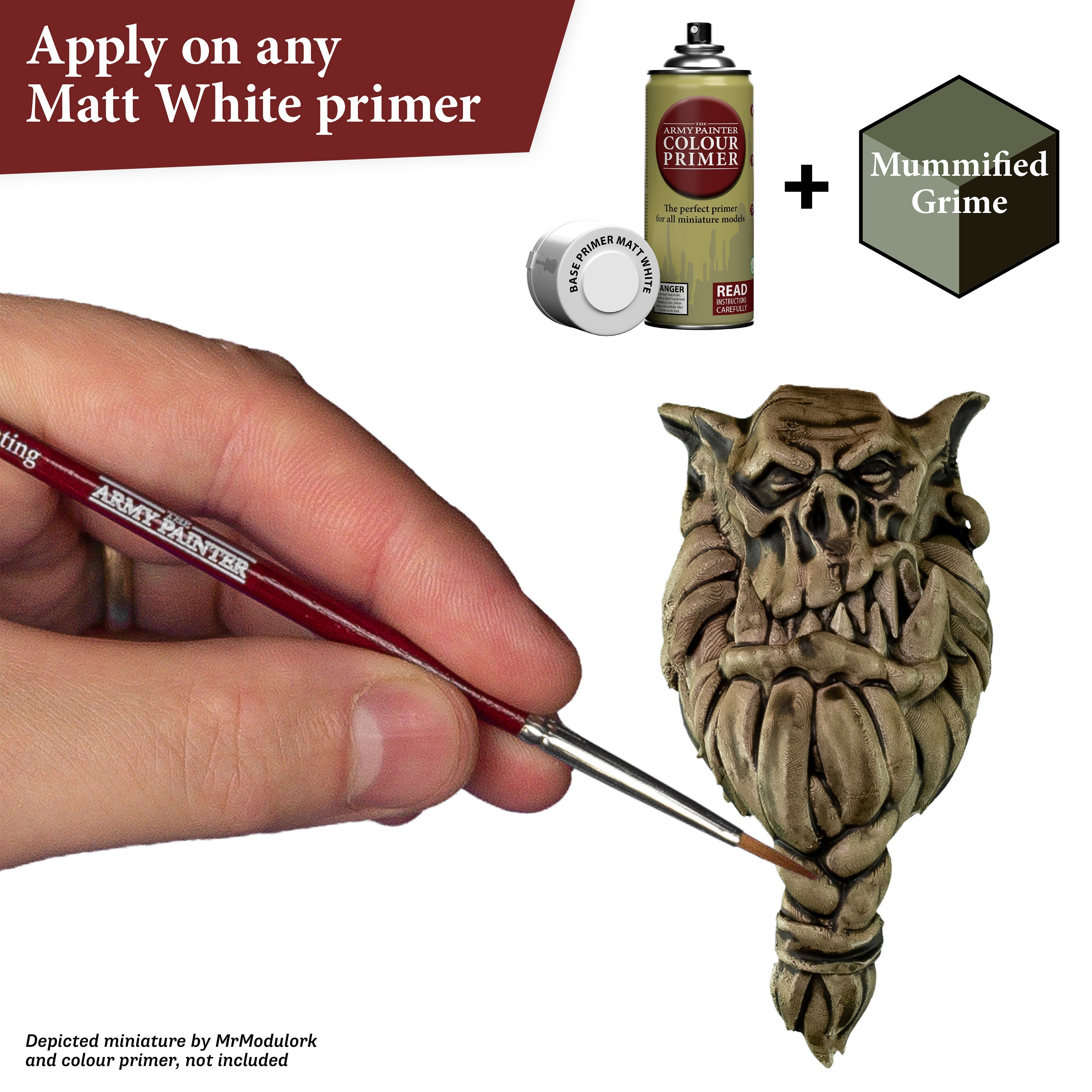 Speedpaint: Mummified Grime - Premium Miniature Paint Set for Tabletop Wargaming & Fantasy Models - Perfect for Warhammer, D&D, and Miniature Painting Projects