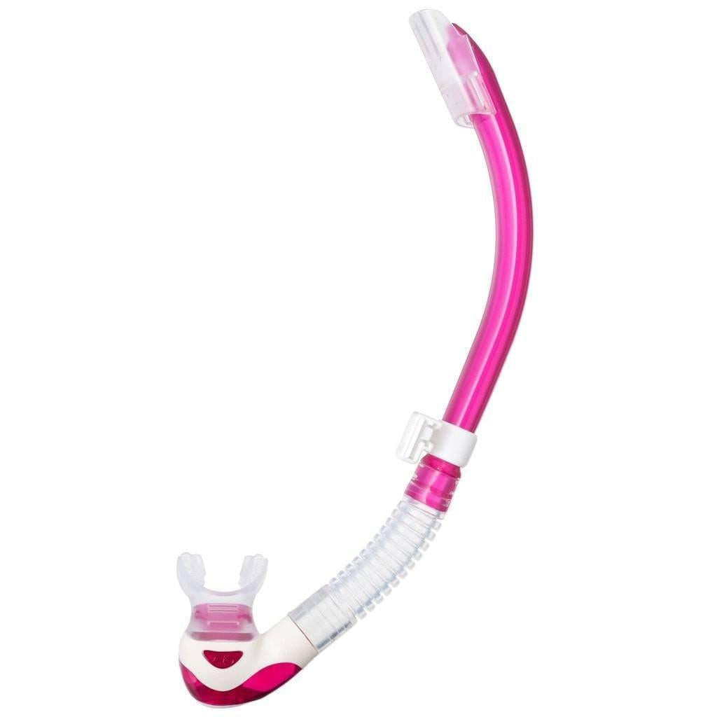TUSA Platina Hyperdry II Snorkel - Dry Top Snorkeling Gear for Adults & Kids - Comfortable Anti-Water Design for Ocean Swimming, Snorkel Set for Beach Vacation & Underwater Exploration