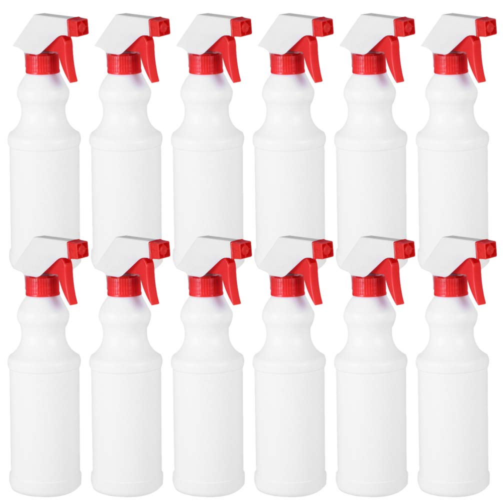 UKCOCO 12 Pack Empty Mist Spray Bottles - Refillable Perfume & Water Sprayer for Cosmetics, Hair Care, and Travel - Perfect for DIY Beauty, Essential Oils, and Skincare Products