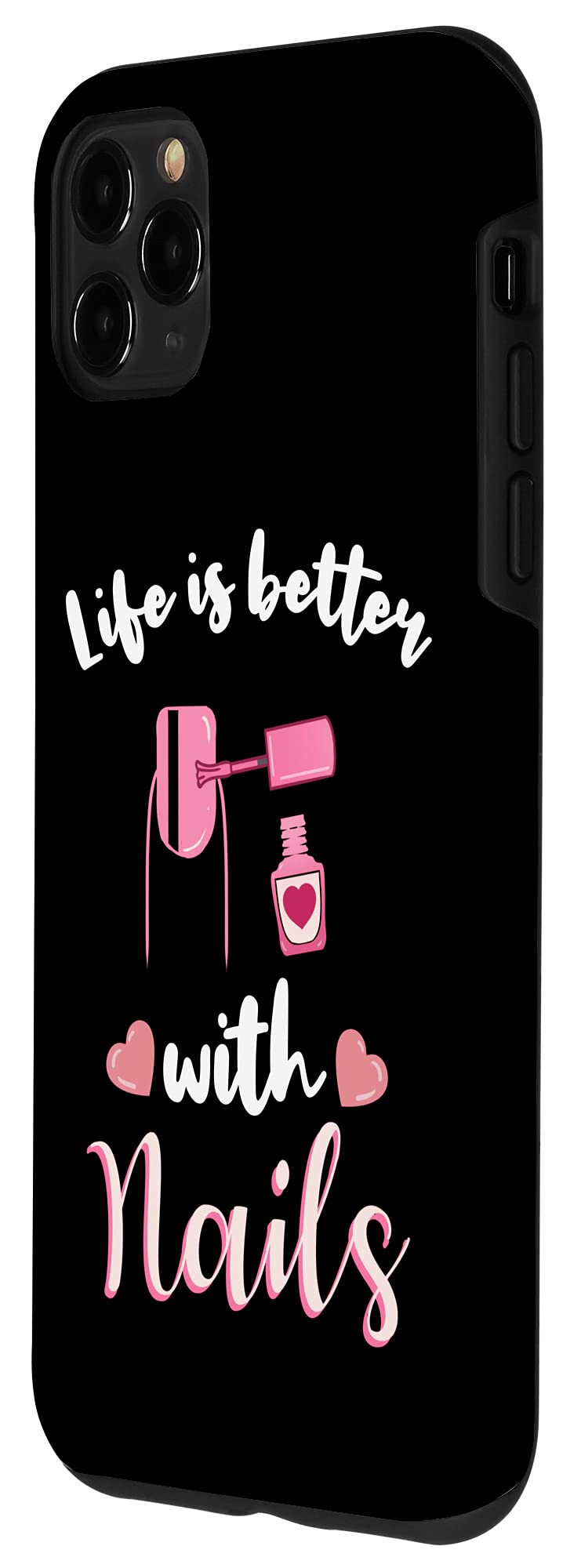 iPhone 11 Pro Max Case - Premium Protective Phone Cover with Nail Art Design | Shockproof & Scratch Resistant | Perfect for Everyday Use, Work & Travel