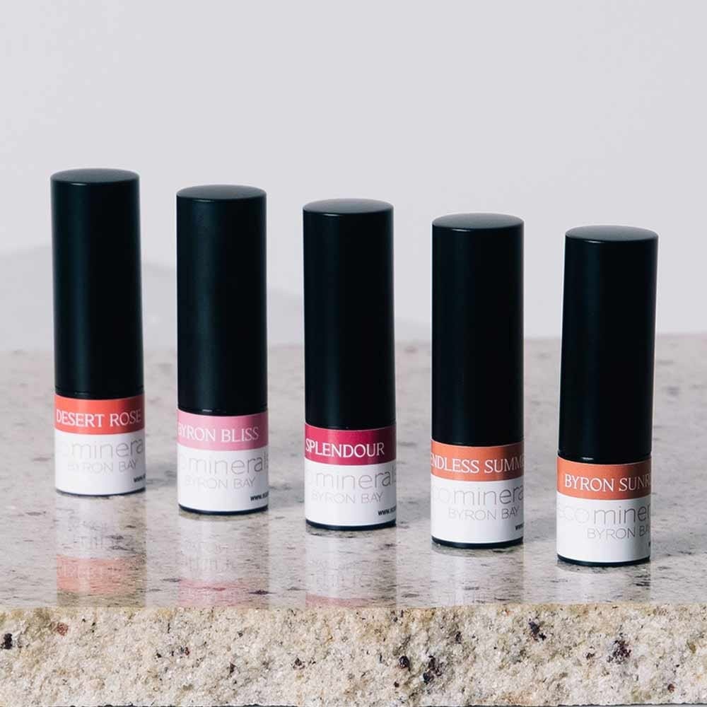 Eco Minerals Lipstick - Byron Bliss | Natural Vegan Lip Color for Daily Wear & Special Occasions