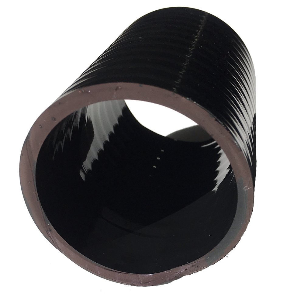 TEKTUBE 1 Inch Diameter X 50 Feet Black Schedule 40 Ultra Flexible PVC Pipe - Heavy Duty Plumbing, Irrigation & DIY Projects - Made in USA