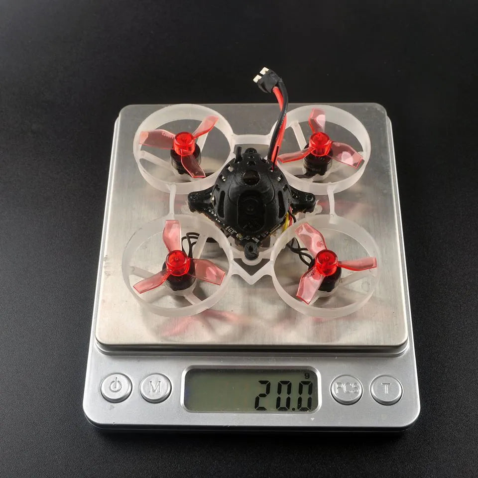 Happymodel Mobula6 1S 65mm Brushless Whoop BNF V2.0 Drone - Ready to Fly FPV Racing Quadcopter for Indoor & Outdoor RC Flying
