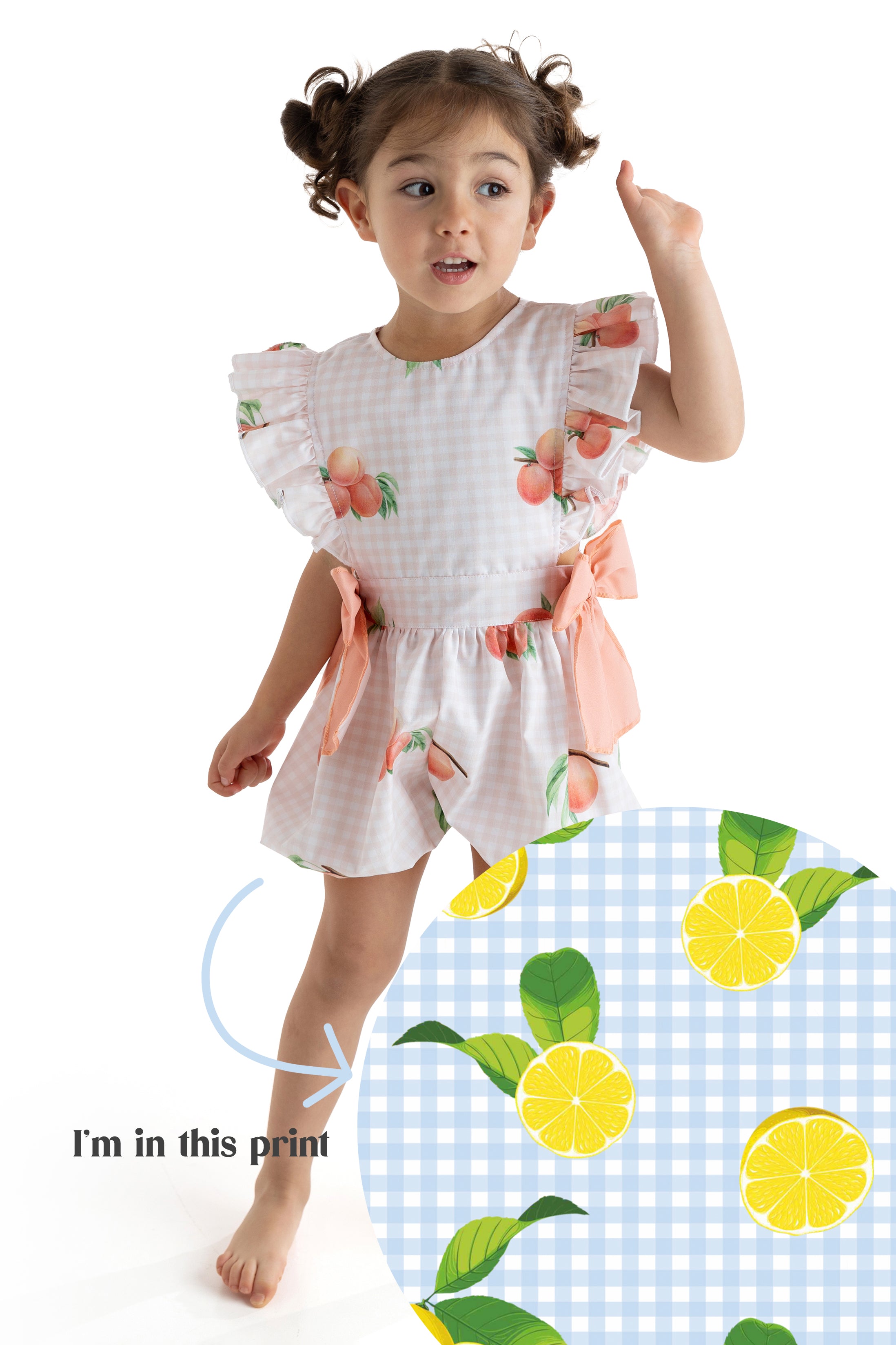LEMONS Cotton Playsuit for Women - Soft & Comfortable Romper Jumpsuit for Summer, Beach, and Casual Outings