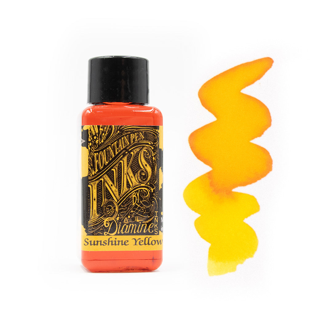 Premium Diamine Fountain Pen Ink 30ml Bottle - Vibrant Colors for Calligraphy, Journaling & Artistic Writing - Perfect for Fountain Pens, Dip Pens & Ink Drawing