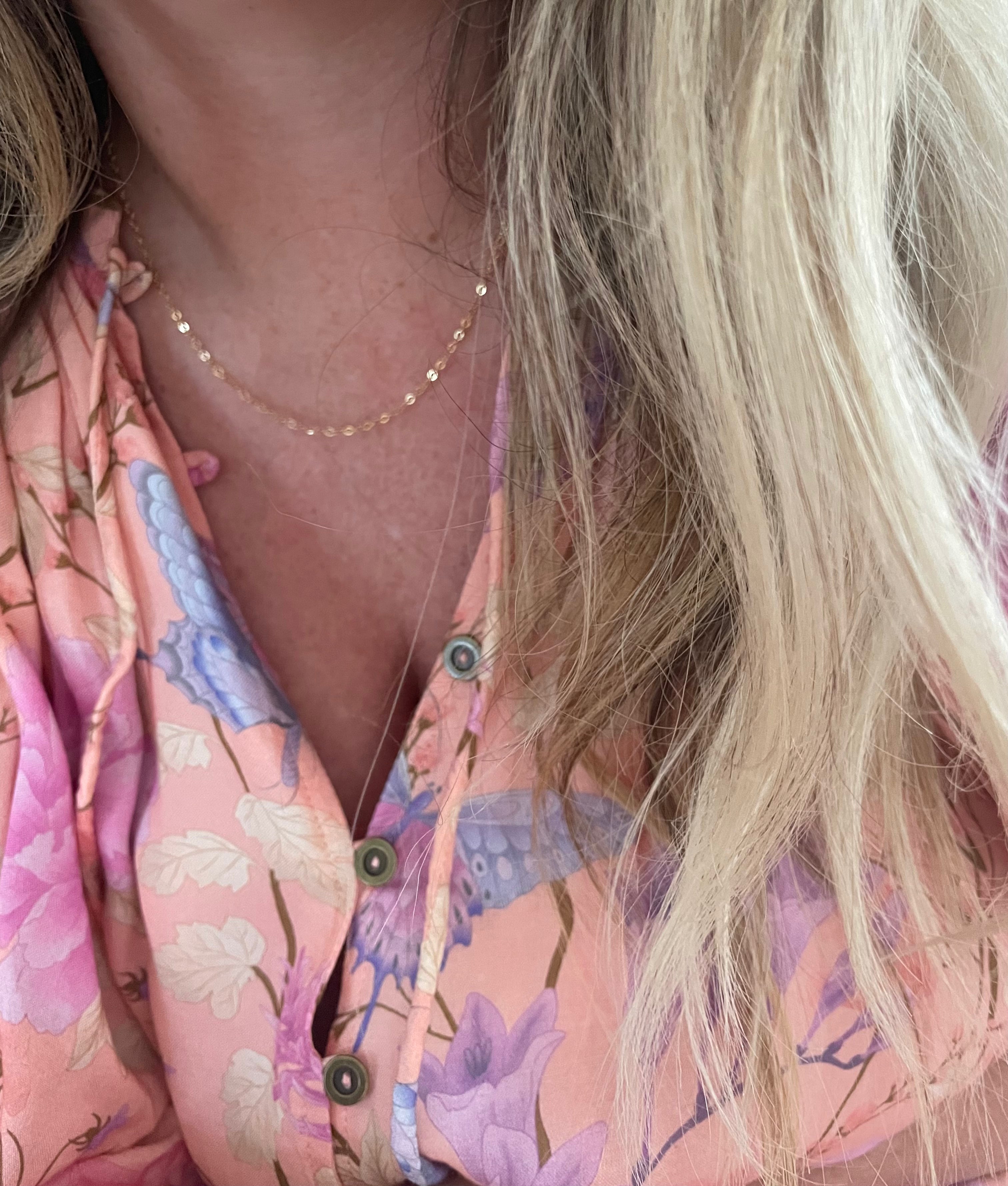 Minimalist Gold Chain Necklace for Women - Simple & Delicate Layering Necklace Jewelry - Perfect for Everyday Wear, Layering Stacks & Special Occasions
