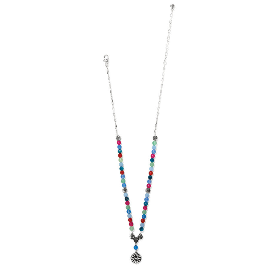 Kyoto In Bloom Beaded Necklace - Handmade Floral Beaded Jewelry for Women - Perfect for Weddings, Parties & Boho Fashion