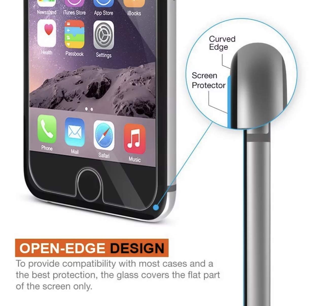 9H Hardness 2.5D Tempered Glass Screen Protector for iPhone X/XS/XR/XS Max - Anti-Scratch, Bubble-Free, HD Clear Protection for Daily Use & Gaming