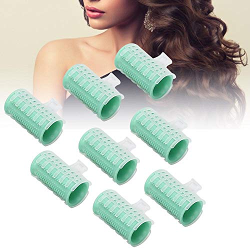 Self Grip Hair Rollers Set - 8 Pack Salon Quality Hair Curlers with Storage Bag for DIY Styling, Waves & Curls | Perfect for Home Use, Professional Salon & Travel Hair Care Accessories
