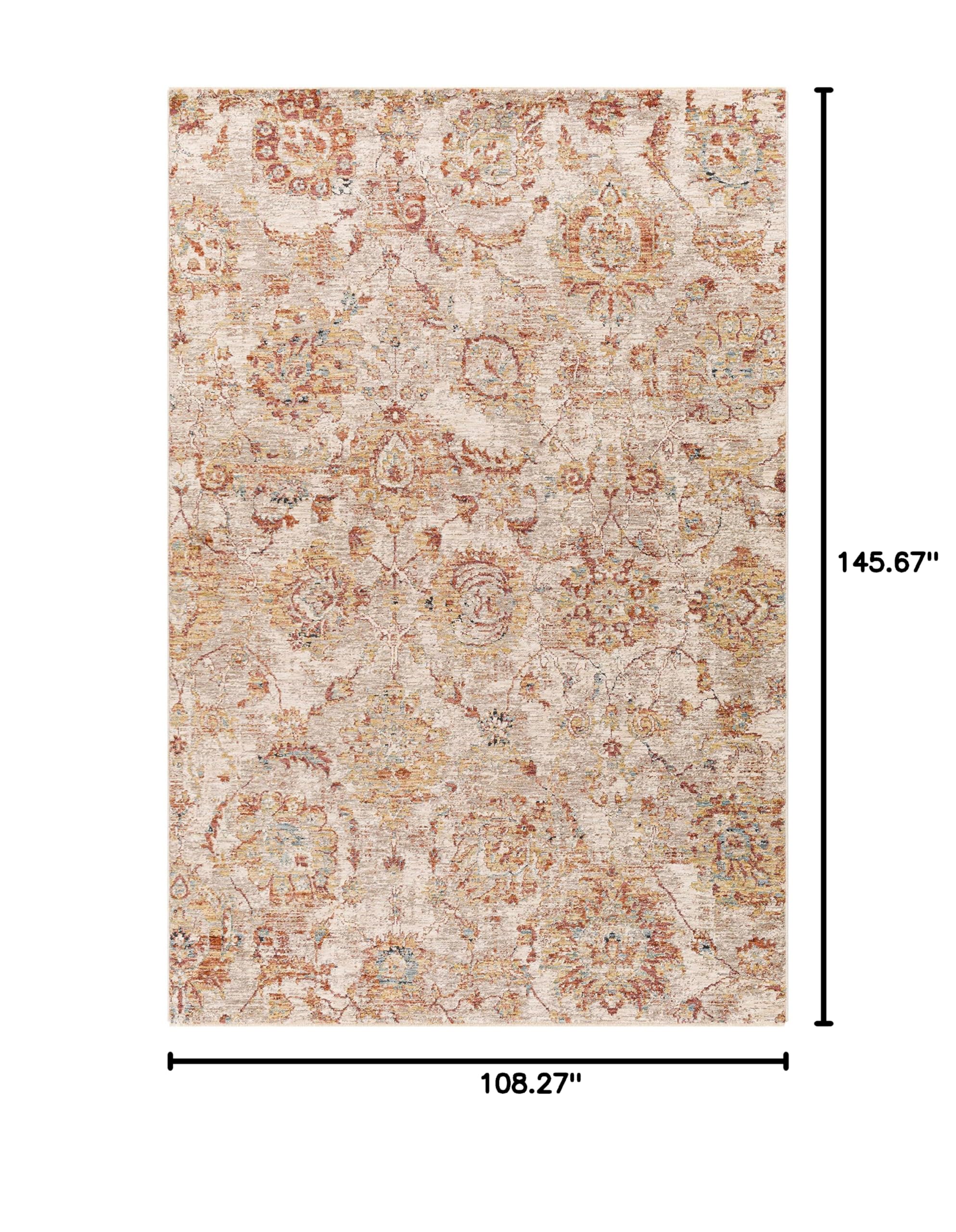 Hauteloom Morinville Soft Plush Area Rug for Living Room & Bedroom - 9' x 12'2