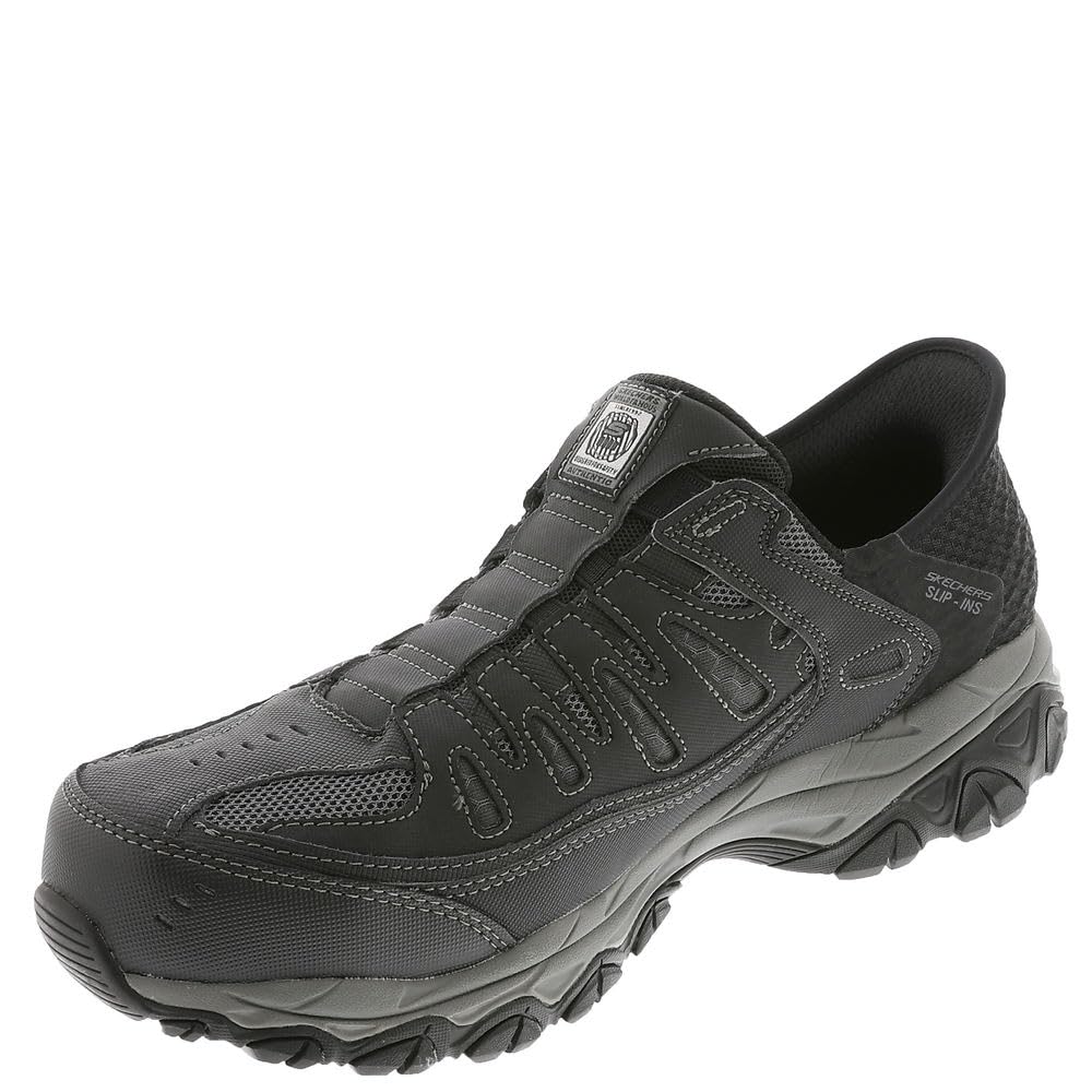 Skechers Men's Hands Free Slip-On Sneakers - Comfortable Lightweight Walking Shoes for Work & Travel | Easy On/Off Slip-Ins with Memory Foam | Casual Athletic Shoes for Everyday Wear