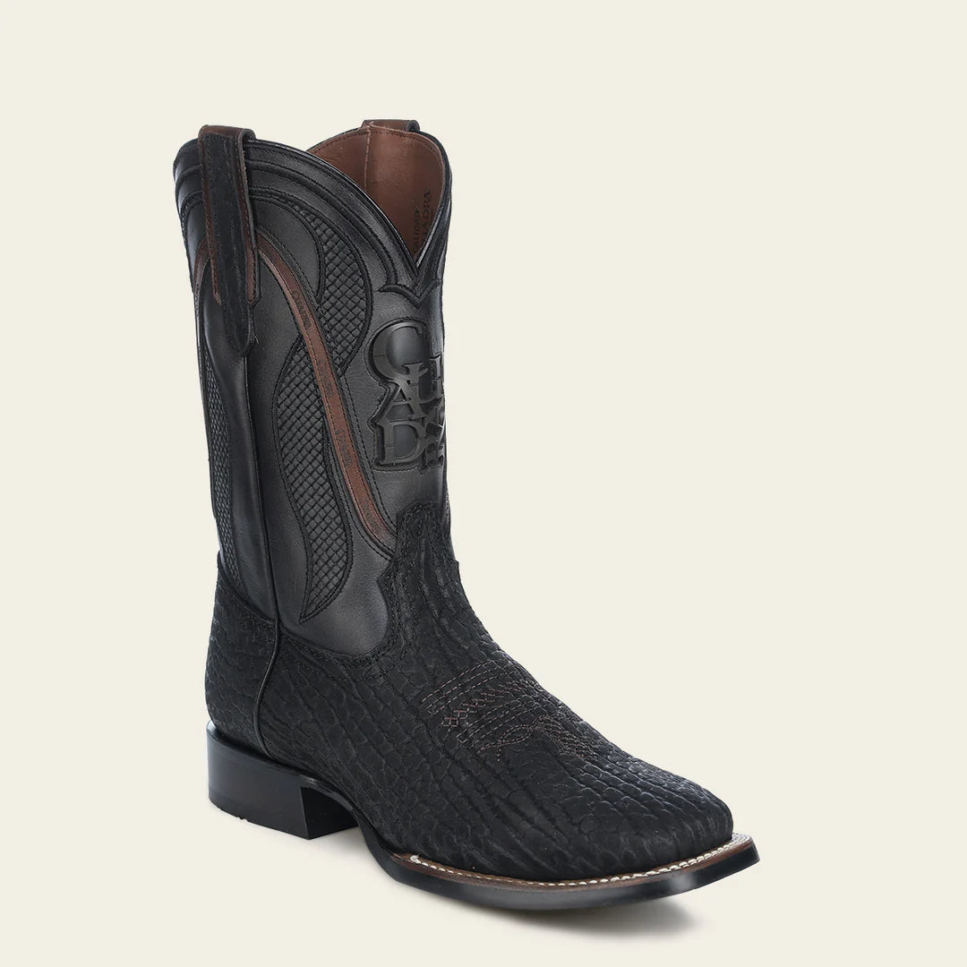Men's Cuadra Oxford Cowboy Rodeo Bull Neck Leather Boots - Durable Western Style for Rodeo, Ranch Work & Country Fashion
