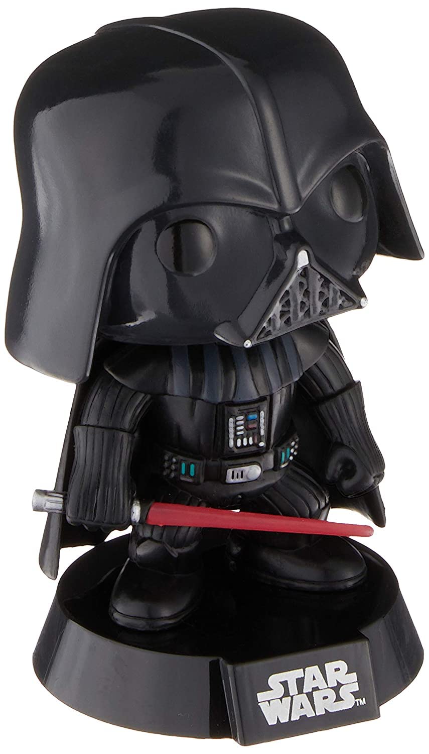 Star Wars Darth Vader Bobble Head Vinyl Figure Collectible - Officially Licensed Funko POP! Toy for Fans & Collectors - Perfect for Home Office Decor, Gift for Star Wars Enthusiasts