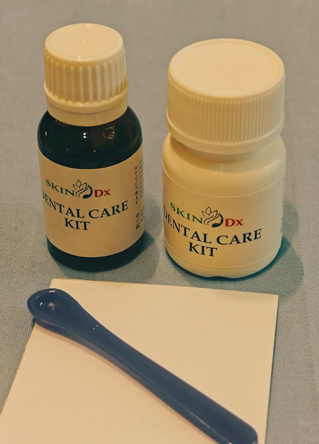 Zinc Oxide Eugenol Dental Cement Kit for Crowns & Bridges Filling - Temporary Tooth Repair & Restoration Solution for Dentists & Home Dental Care