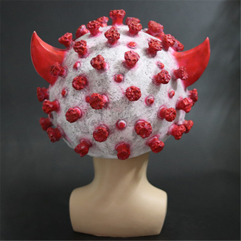 Scary Halloween Virus Mask for Adults - Horror Face Covering for Cosplay & Costume Parties - Perfect for Spooky Events & Trick or Treating