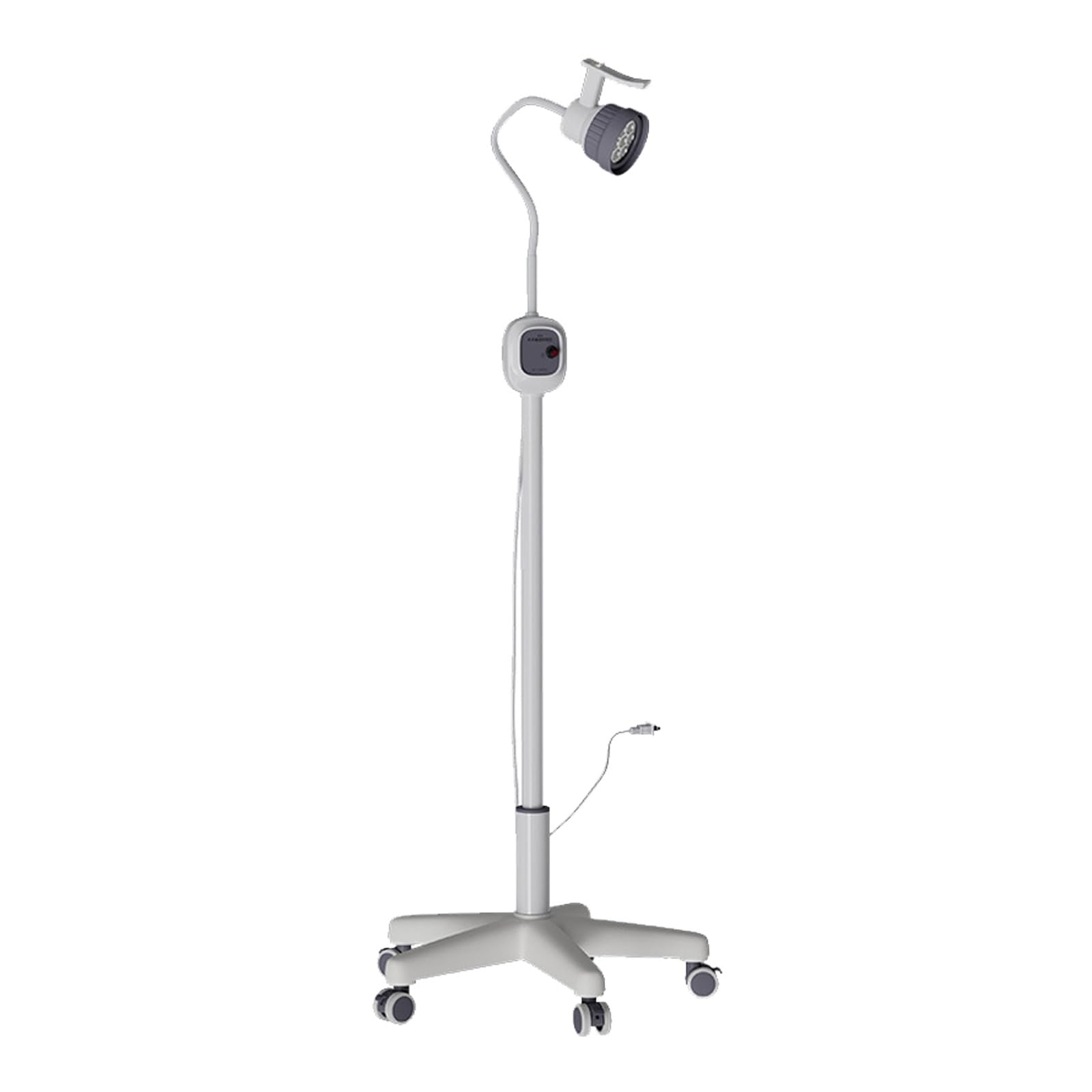 LED Surgical Light with Stepless Dimming & Adjustable Head - Medical Examination Lamp with 5 Universal Wheels for Gynecology, Outpatient, Dental Clinics & Operating Rooms - Perfect for Precise Illumination During Surgeries & Examinations