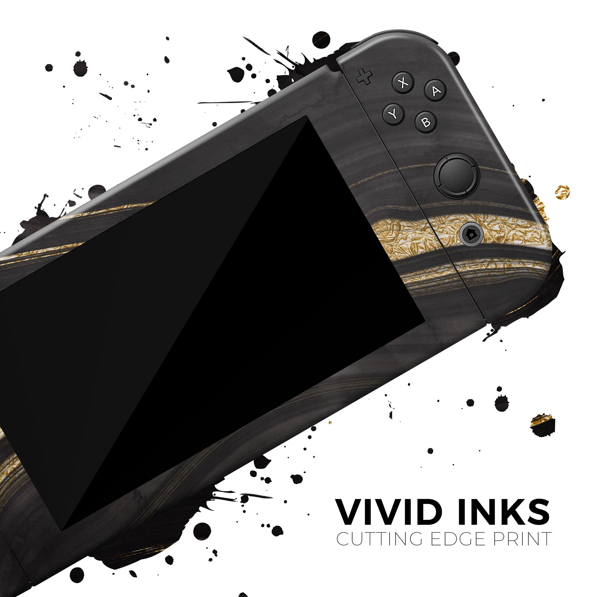 Nintendo Wii Skin Decal - Scratch-Resistant Removable Vinyl Wrap Cover with Vivid Agate Vein Design - Protective Gaming Accessory for Wii Console - Perfect for Gaming Setups and Collectors