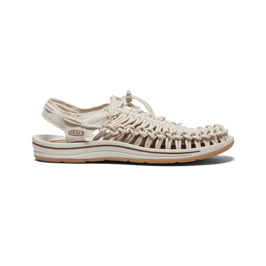 UNEEK Men's Canvas Shoes - Natural Canvas/Birch - Comfortable & Stylish Casual Footwear for Walking, Travel & Everyday Wear