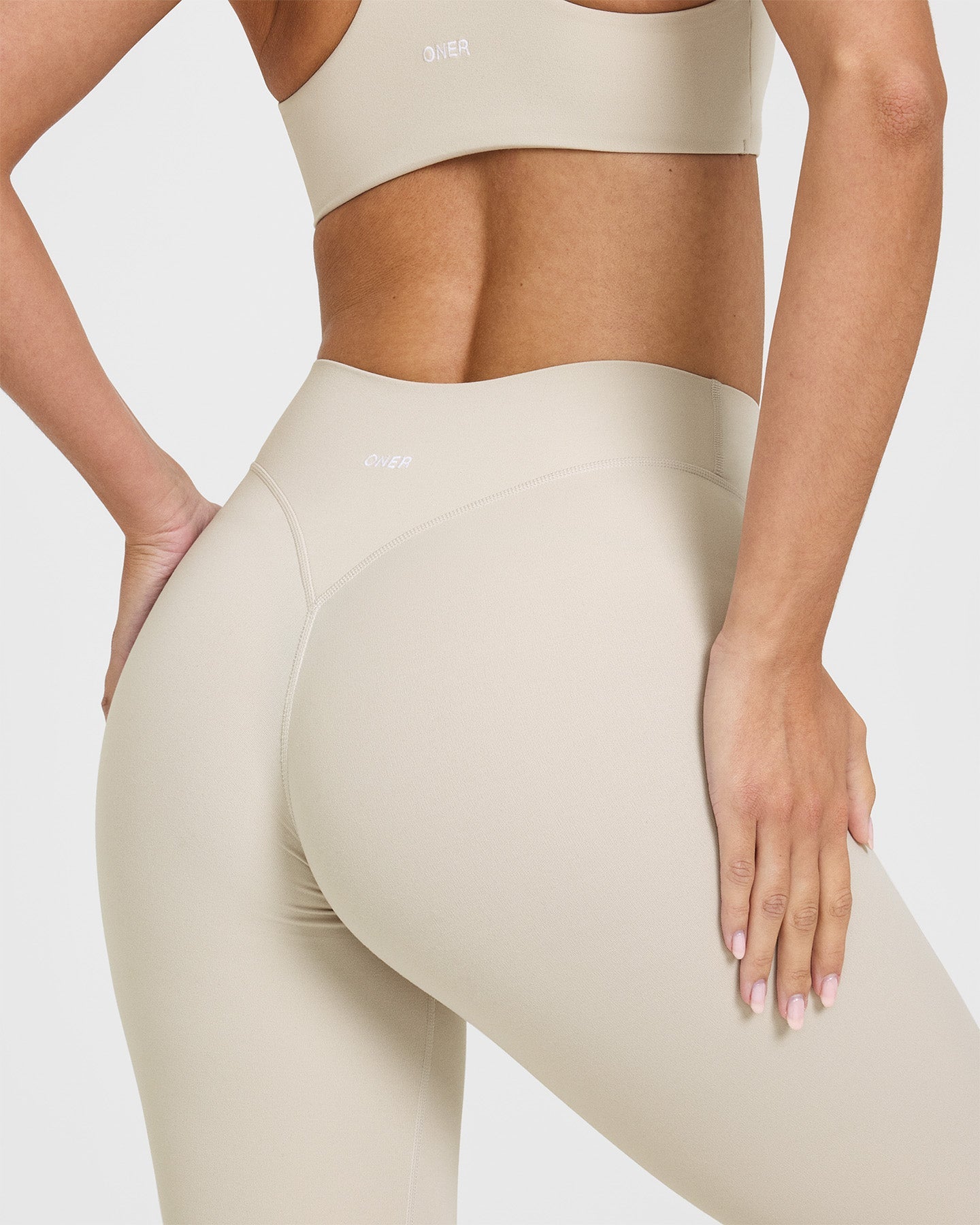 SoftMotion™ High Waist Yoga Leggings for Women - Breathable & Stretchy Workout Pants | Perfect for Yoga, Running, Gym & Lounge Wear | Sand Color