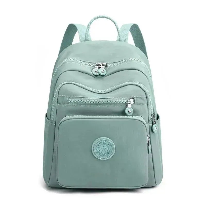 Waterproof Nylon Women's Travel Backpack - Lightweight Carry On Backpack for Airplane, Hiking & Outdoor Adventures