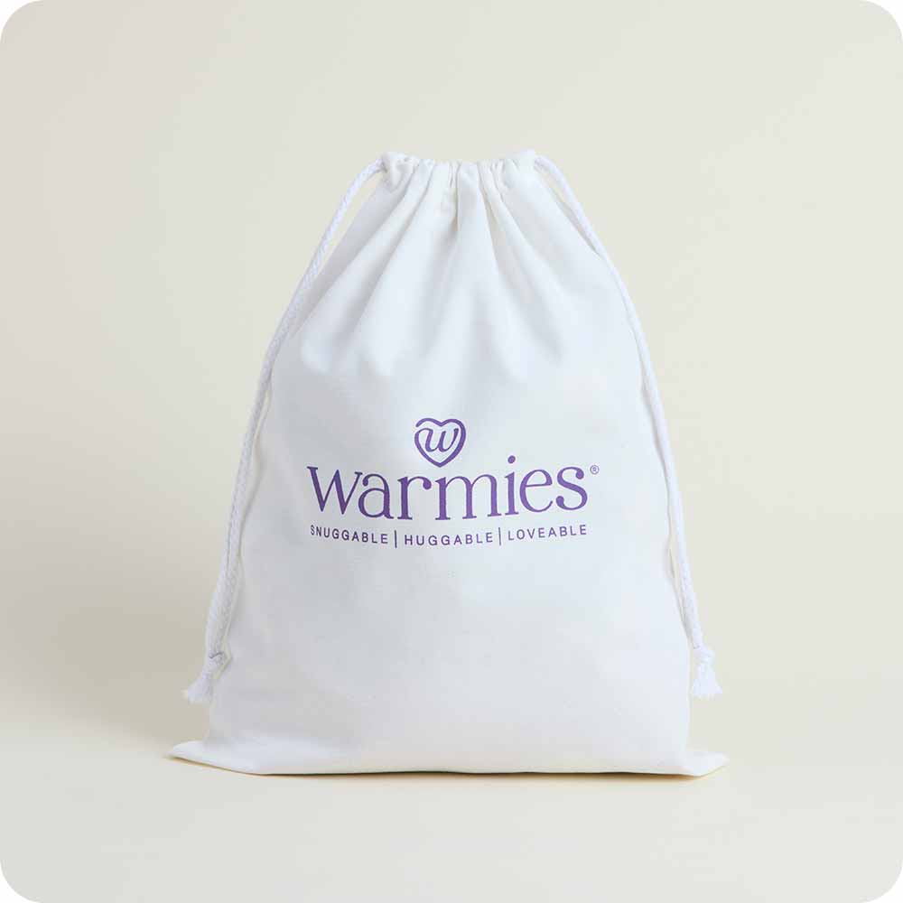 Warmies Microwaveable Plush Heating Pad Gift Bag - Cozy Warmth for Relaxation, Stress Relief & Comfort - Perfect for Cold Weather, Aches & Gifts