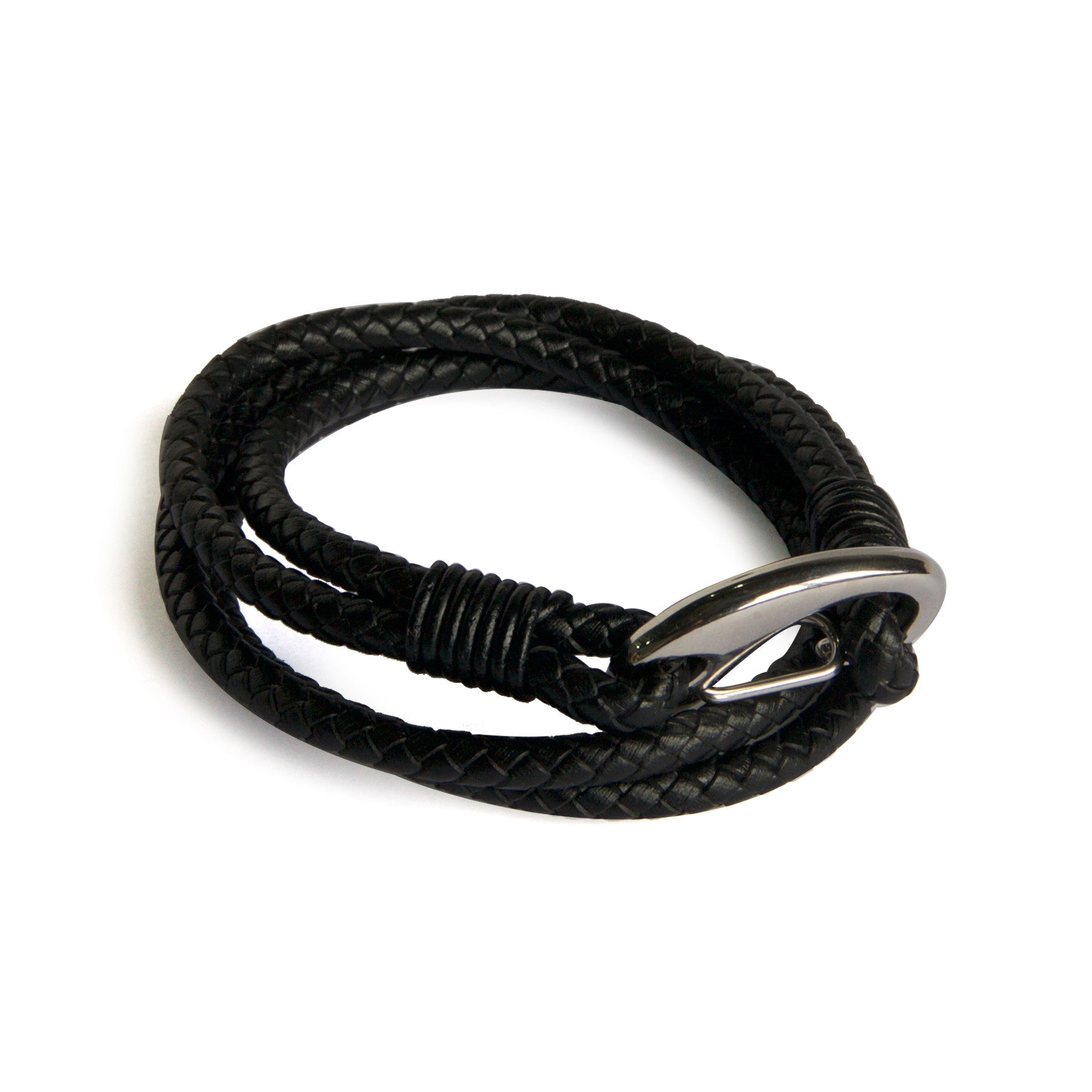 Handmade Braided Leather Wrap Bracelet for Women & Men - Adjustable Boho Style Wristband for Casual Wear, Gift Giving & Festival Fashion Accessories