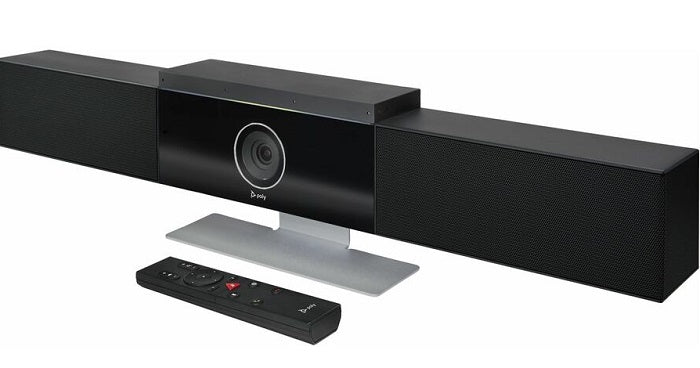 HP Poly Studio USB Video Bar - 4K Webcam with Noise-Canceling Mic for Video Conferencing, Streaming & Remote Work (On Sale)