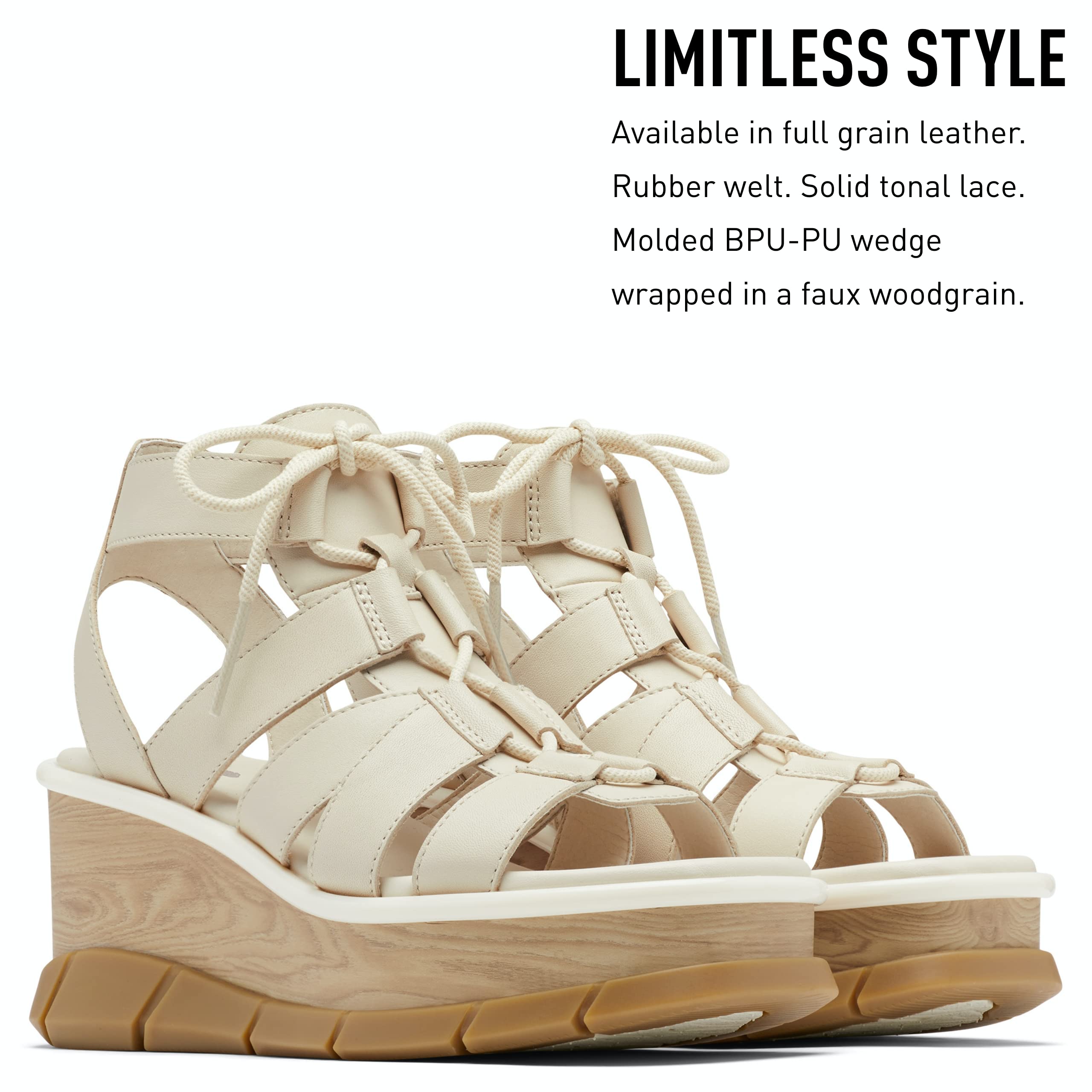 Sorel Women's Joanie III Lace Sandals - Comfortable Summer Walking Shoes with Arch Support | Perfect for Beach Vacations, Casual Outings & Outdoor Adventures