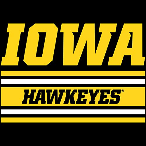 Italic Iowa Hawkeyes - Black