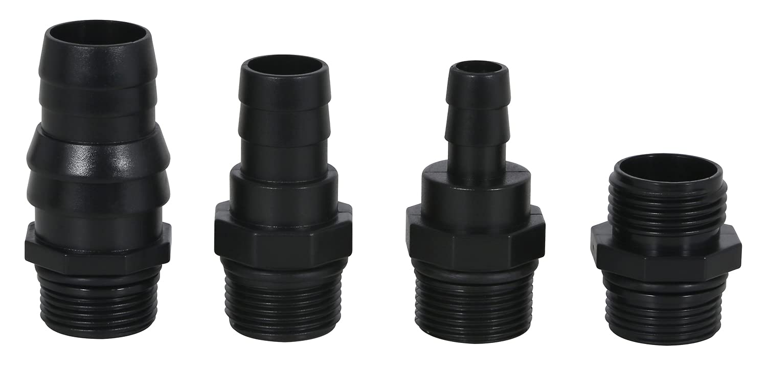 EcoPlus 730 GPH Convertible Bottom Draw Water Pump - Submersible Hydroponic Pump for Aquariums, Fountains & Indoor Gardening | Perfect for Hydroponic Systems, Fish Tanks & Water Features