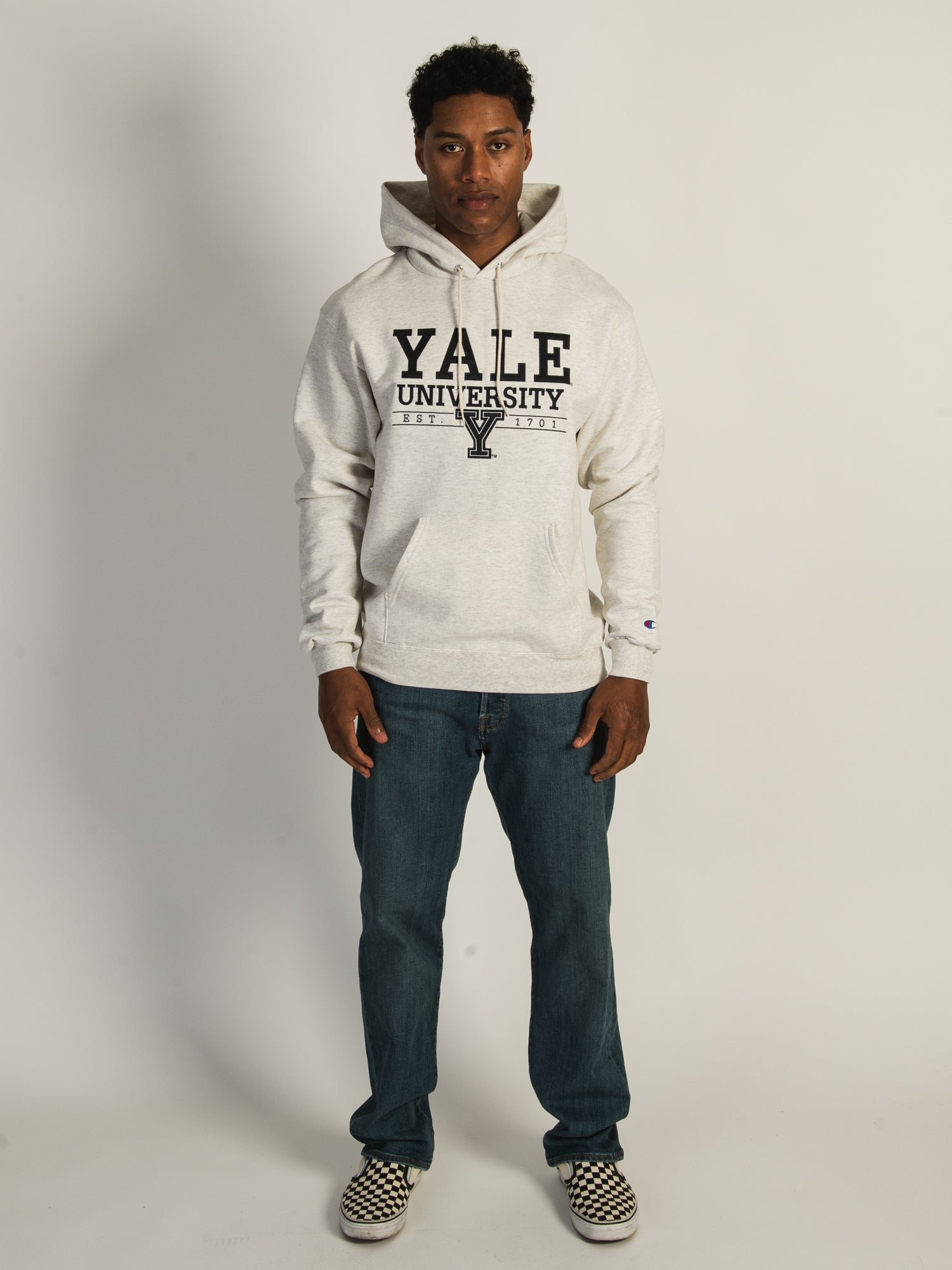 Champion Yale Pullover Hoodie - Comfortable & Stylish College Sweatshirt for Men & Women - Perfect for Campus, Gym & Casual Wear