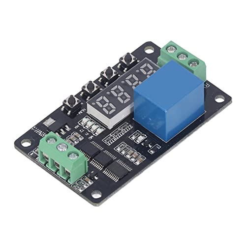 Time Delay Relay Timer Board - Auto Saving Reverse Connection Protection for Switch | Perfect for Home Automation & Electrical Projects