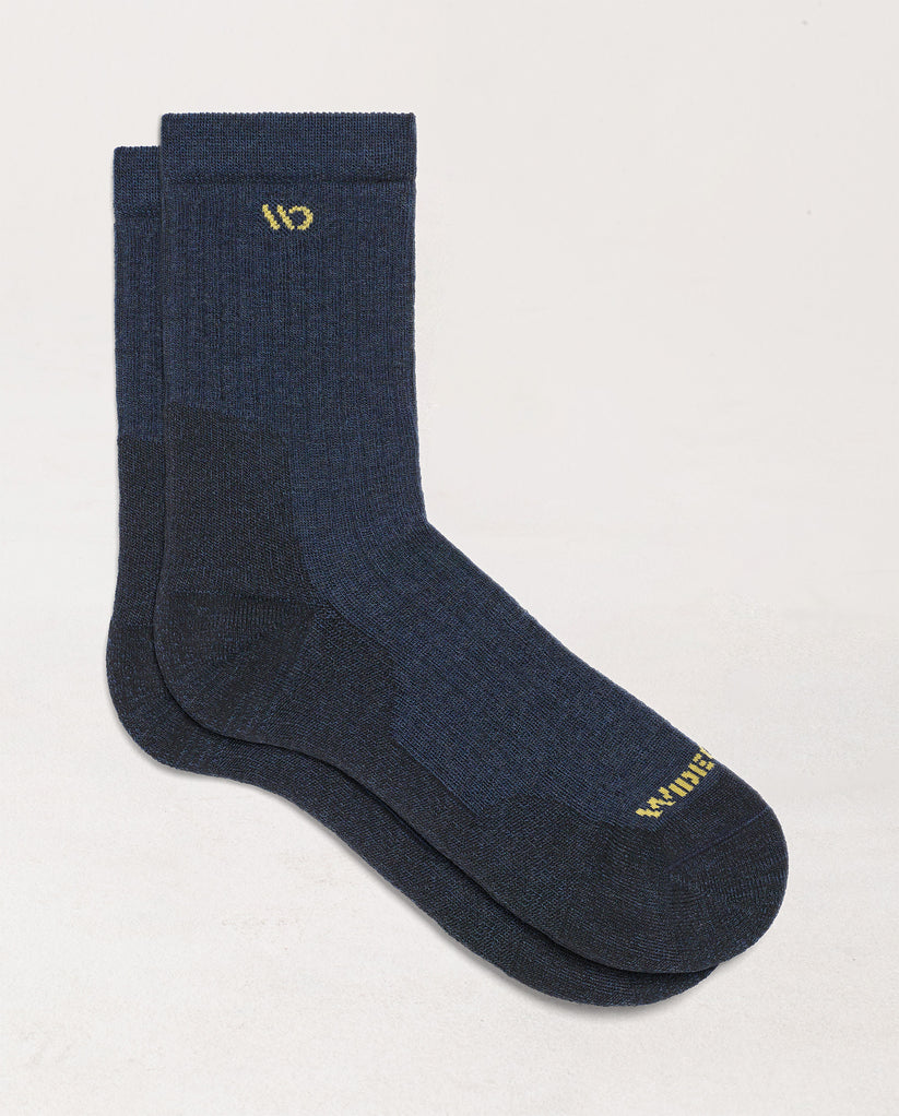 Comfortable Solid Cushioned Micro Crew Socks for Men & Women - Perfect for Running, Hiking & Everyday Wear