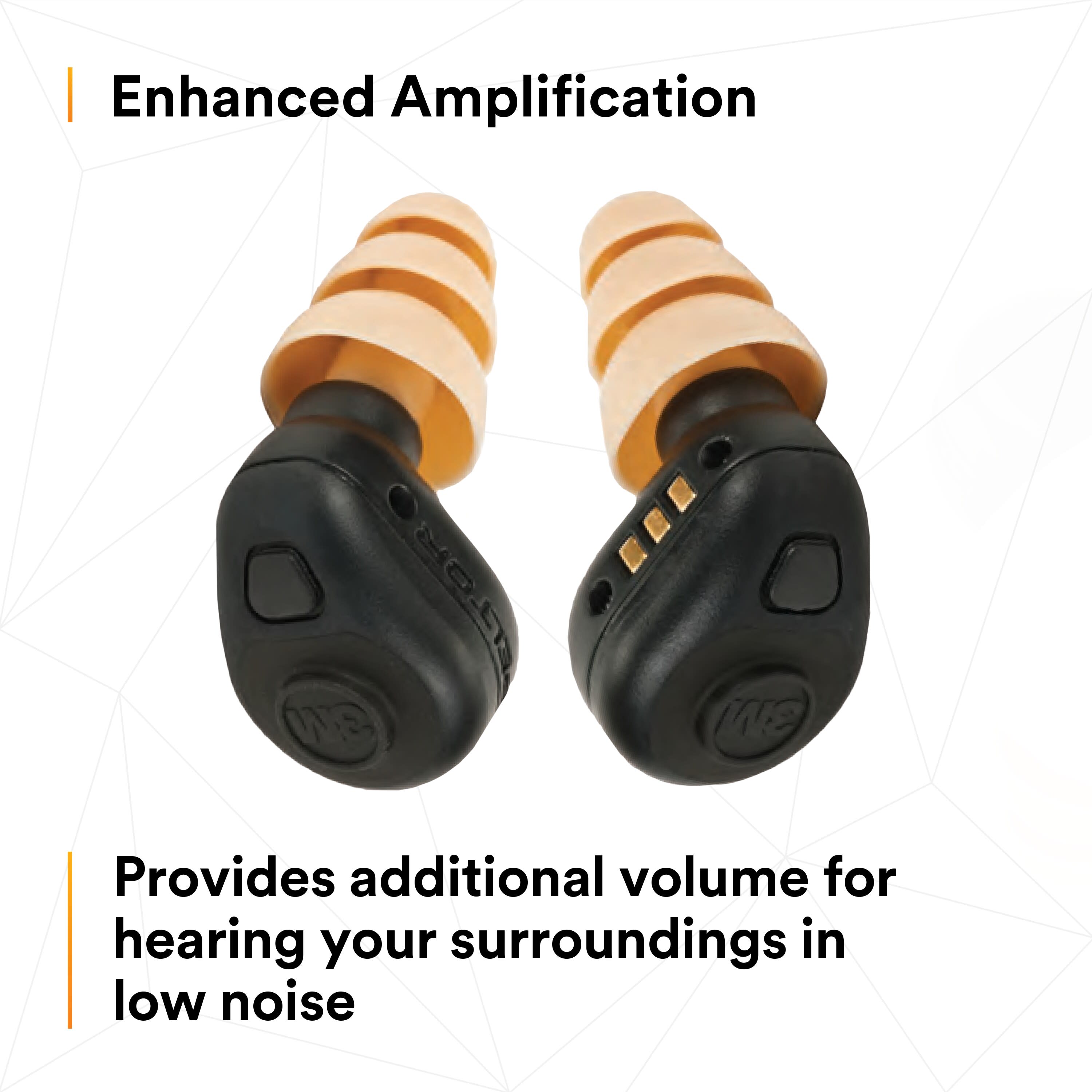 Peltor TEP 100 Tactical Hearing Protection Earbuds - Noise Cancelling & Communication Headset for Shooting, Hunting & Outdoor Activities