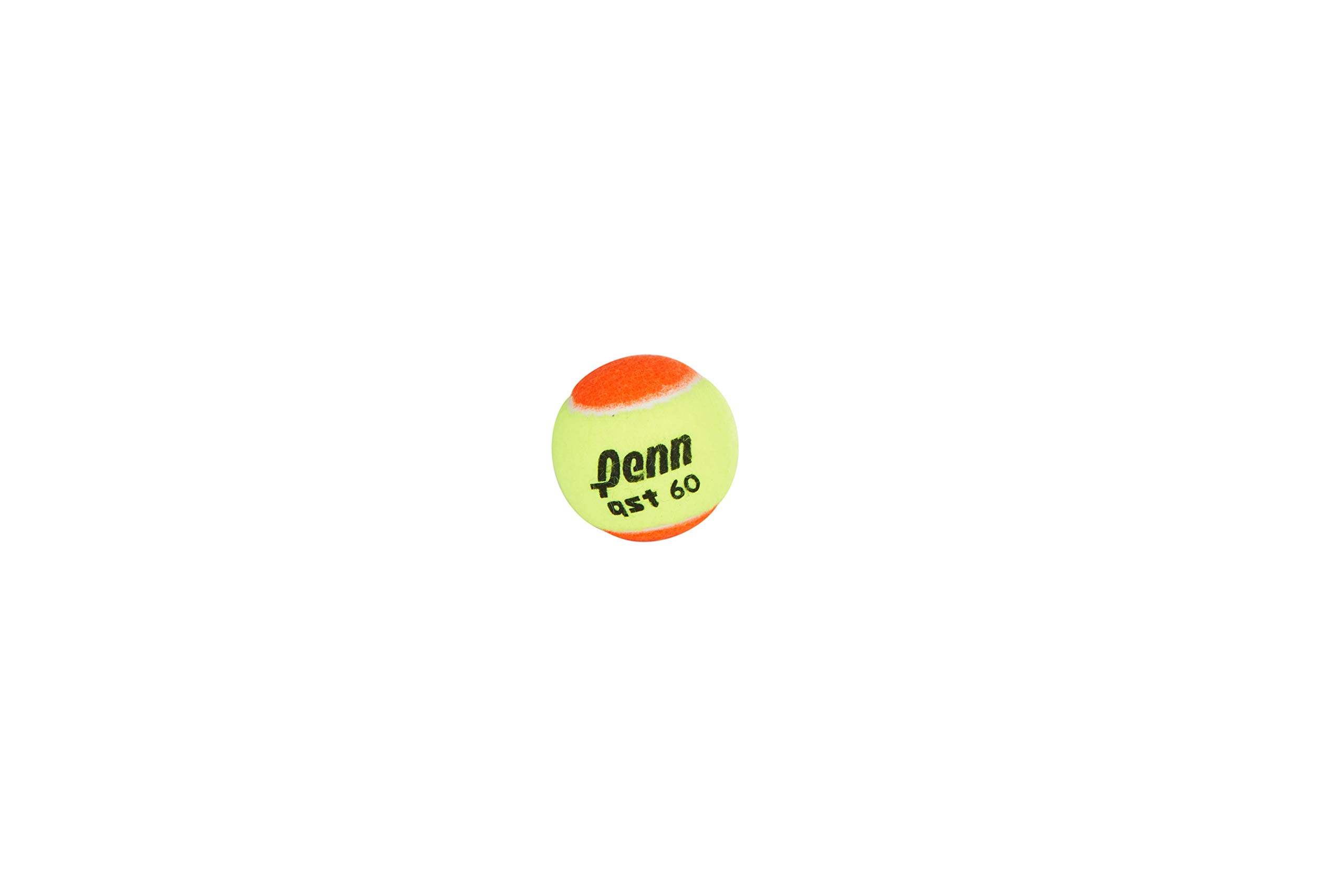 Penn QST 60 Tennis Balls - Youth Training Tennis Balls with Orange Dot for Beginners & Kids - 3 Ball Pack - Perfect for Practice, Lessons & Junior Tennis Courts