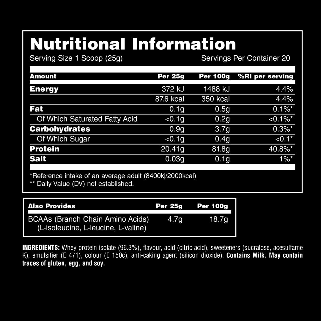 Animal Clear Whey Protein Powder 500g - Low-Calorie Post-Workout Recovery & Muscle Growth Supplement for Athletes & Fitness Enthusiasts | Ideal for Gym, Home Workouts & Active Lifestyle