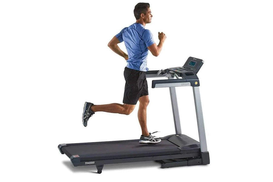LifeSpan TR4000i Folding Treadmill - Compact Home Exercise Equipment for Running & Walking - Perfect for Small Spaces & Home Gym Workouts