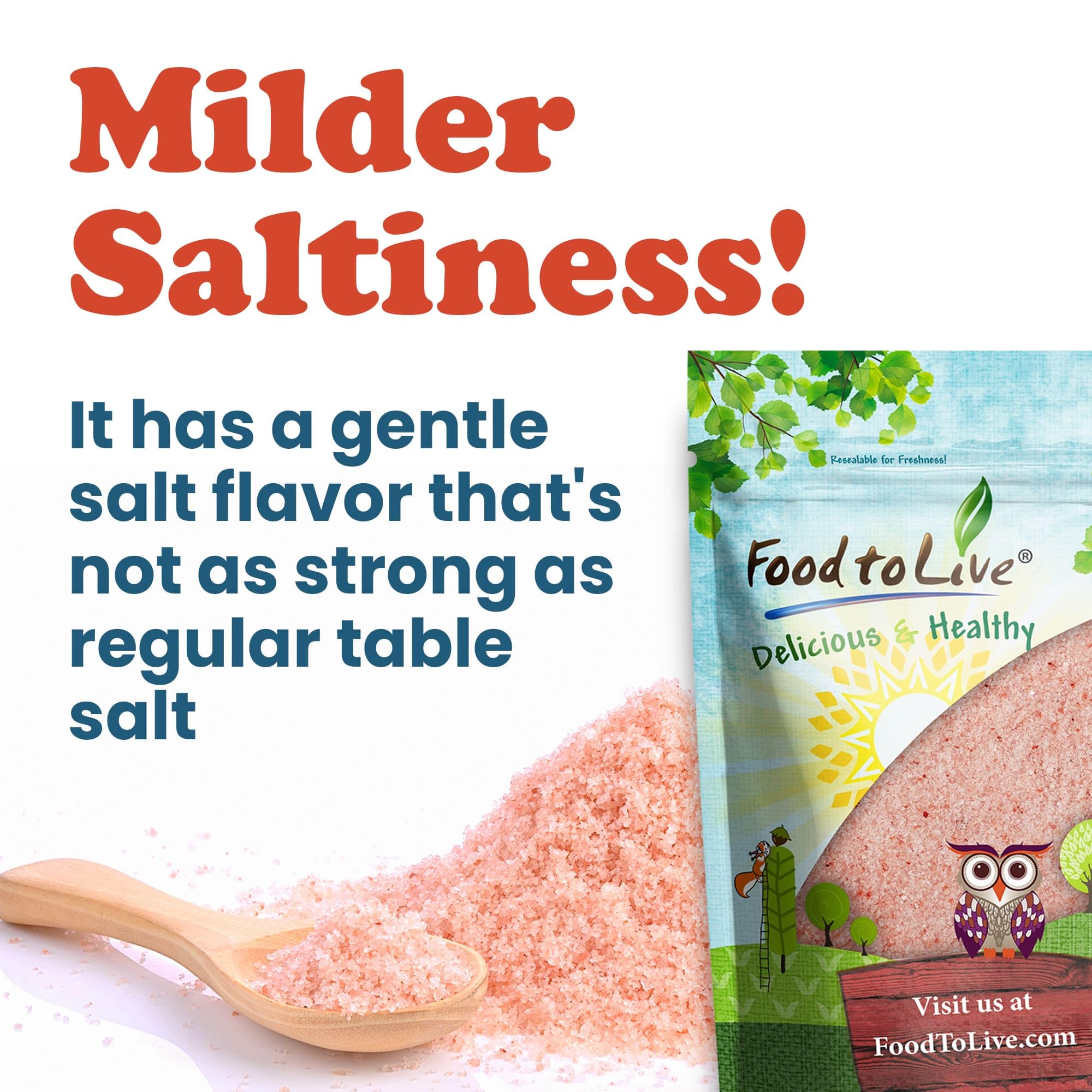 Premium Himalayan Pink Salt - 8oz Fine Grain, Pure & Natural, No Additives, Vegan & Kosher Certified | Mineral-Rich Seasoning for Cooking, Baking, Grilling & Salt Shakers | Ideal for Home Chefs & Healthy Lifestyles