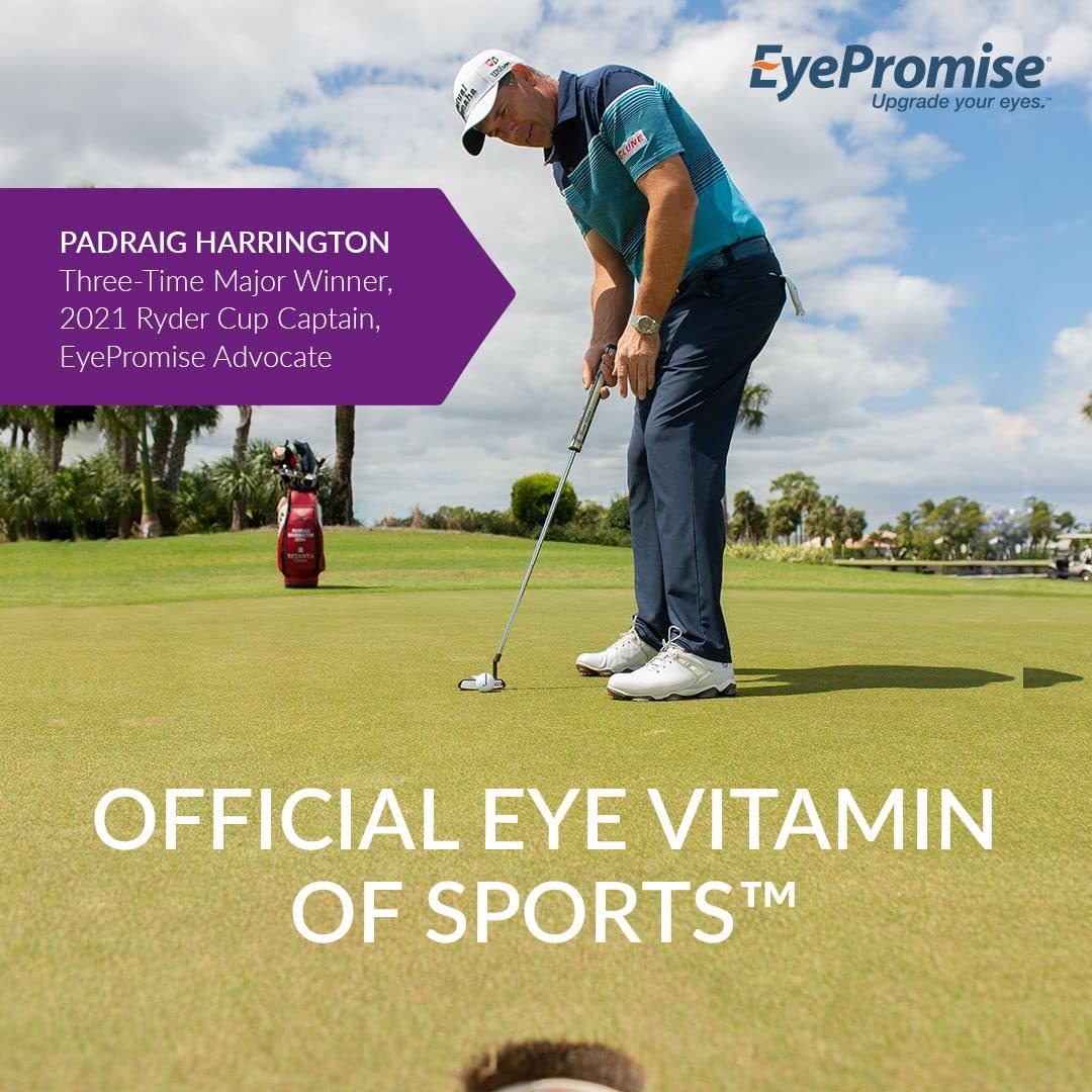 EyePromise Restore Eye Health Supplement - 180 Softgel Capsules with Lutein, Zeaxanthin, Omega-3, Vitamins C, D & E - Clinically Proven Vision Support Formula for Adults - Perfect for Computer Users, Gamers & Aging Eyes