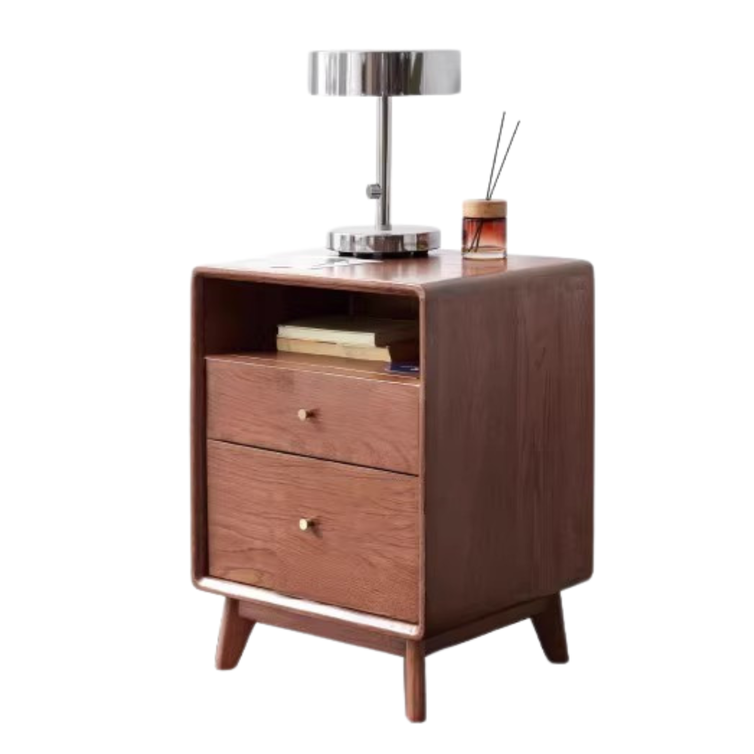 15.8x15.8x24inch/ 40x40x61сm/ Walnut color/ chest of drawers