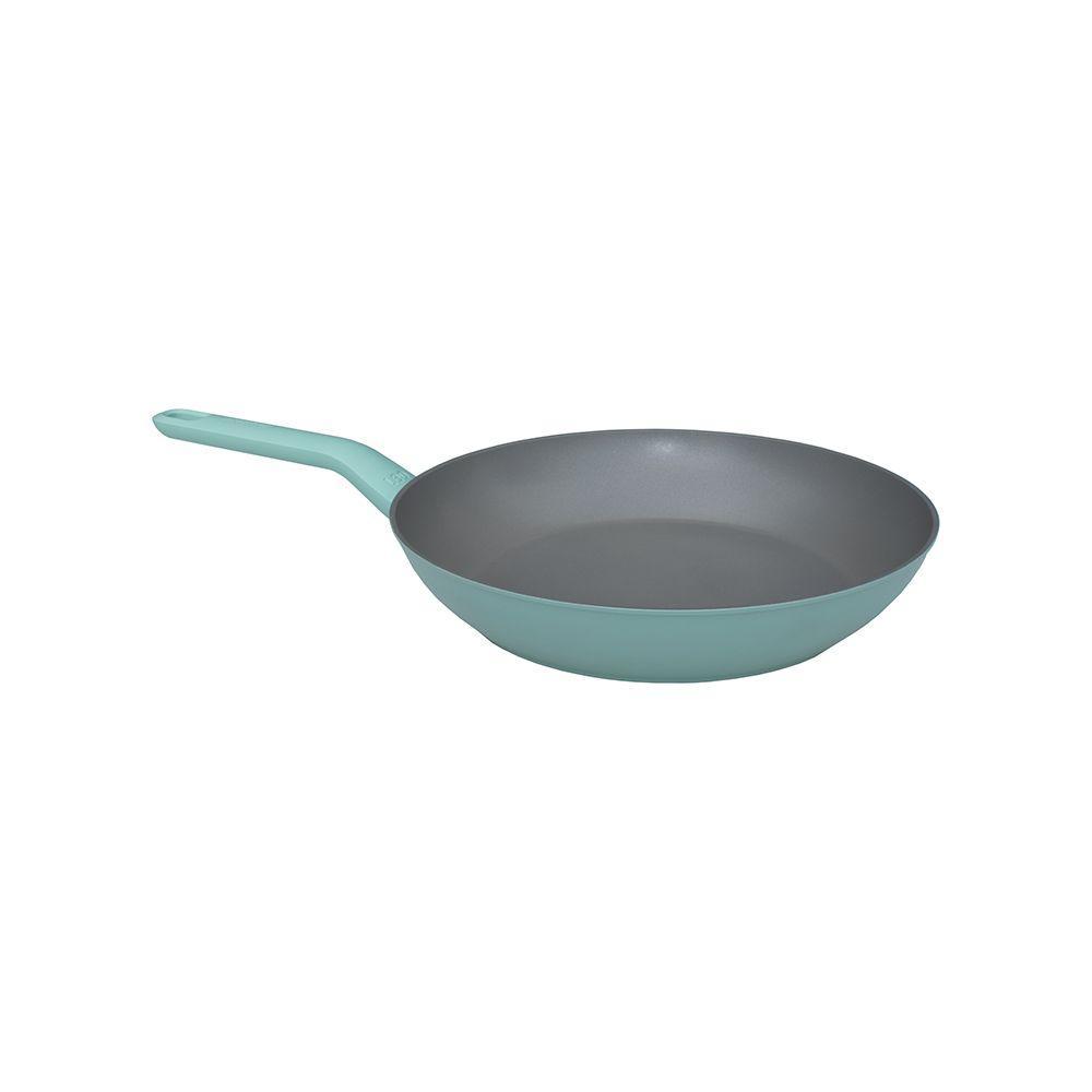 BergHOFF Leo 8-Inch Non-Stick Frying Pan - Dusty Green | Premium Ceramic Coating for Healthy Cooking | Perfect for Eggs, Pancakes & Sauteing