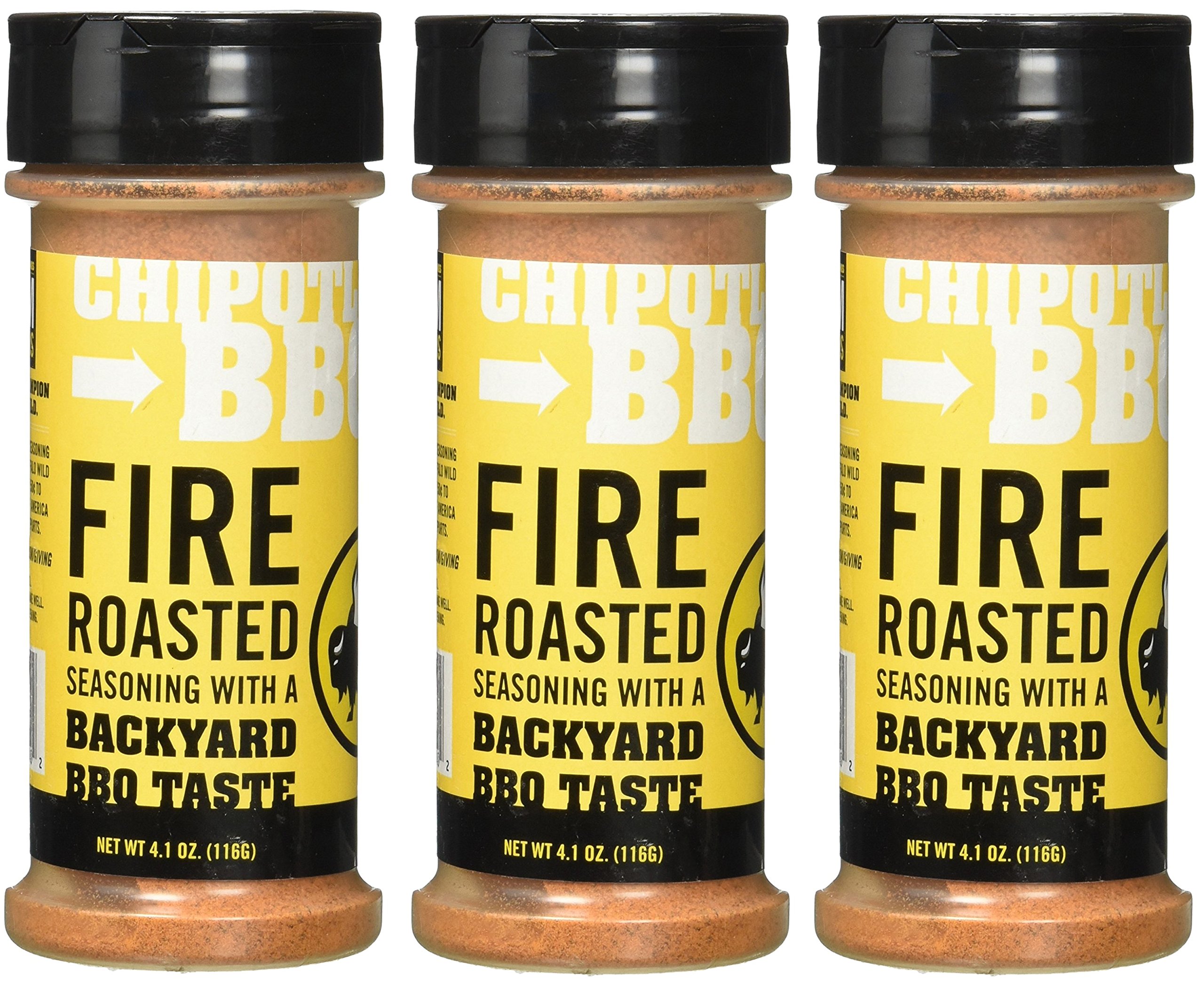 Buffalo Wild Wings Chipotle BBQ Sauce - 3 Pack | Premium Barbecue Sauce for Meat, Ribs, Chicken, Pork, Steak & Wings | Perfect for Grilling, Smoking, Crock-Pot & Oven Cooking | Great for BBQs, Tailgating & Family Gatherings