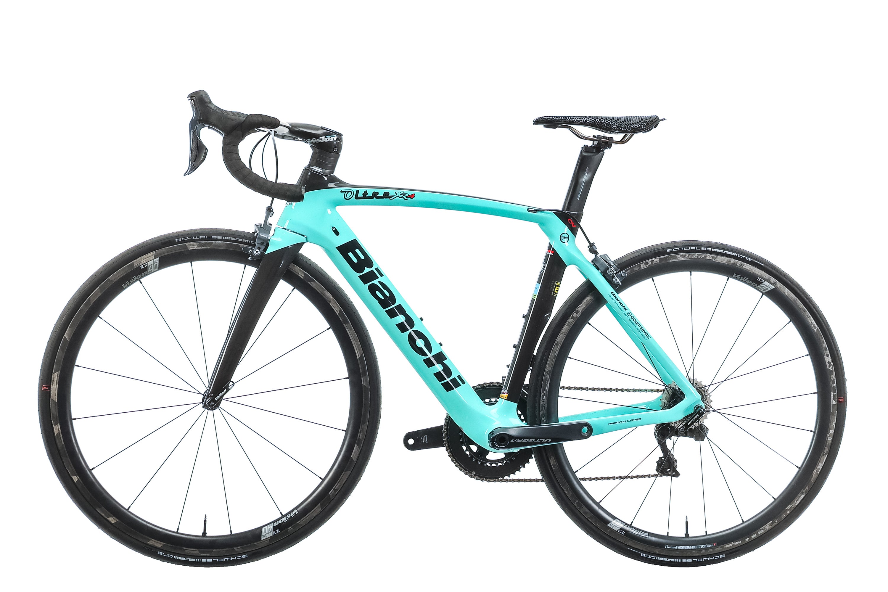 Bianchi Oltre XR4 Ultegra Di2 Road Bike 2020 - 53cm Carbon Frame, Shimano Ultegra Di2 Groupset | Perfect for Racing, Endurance Rides & Long-Distance Cycling