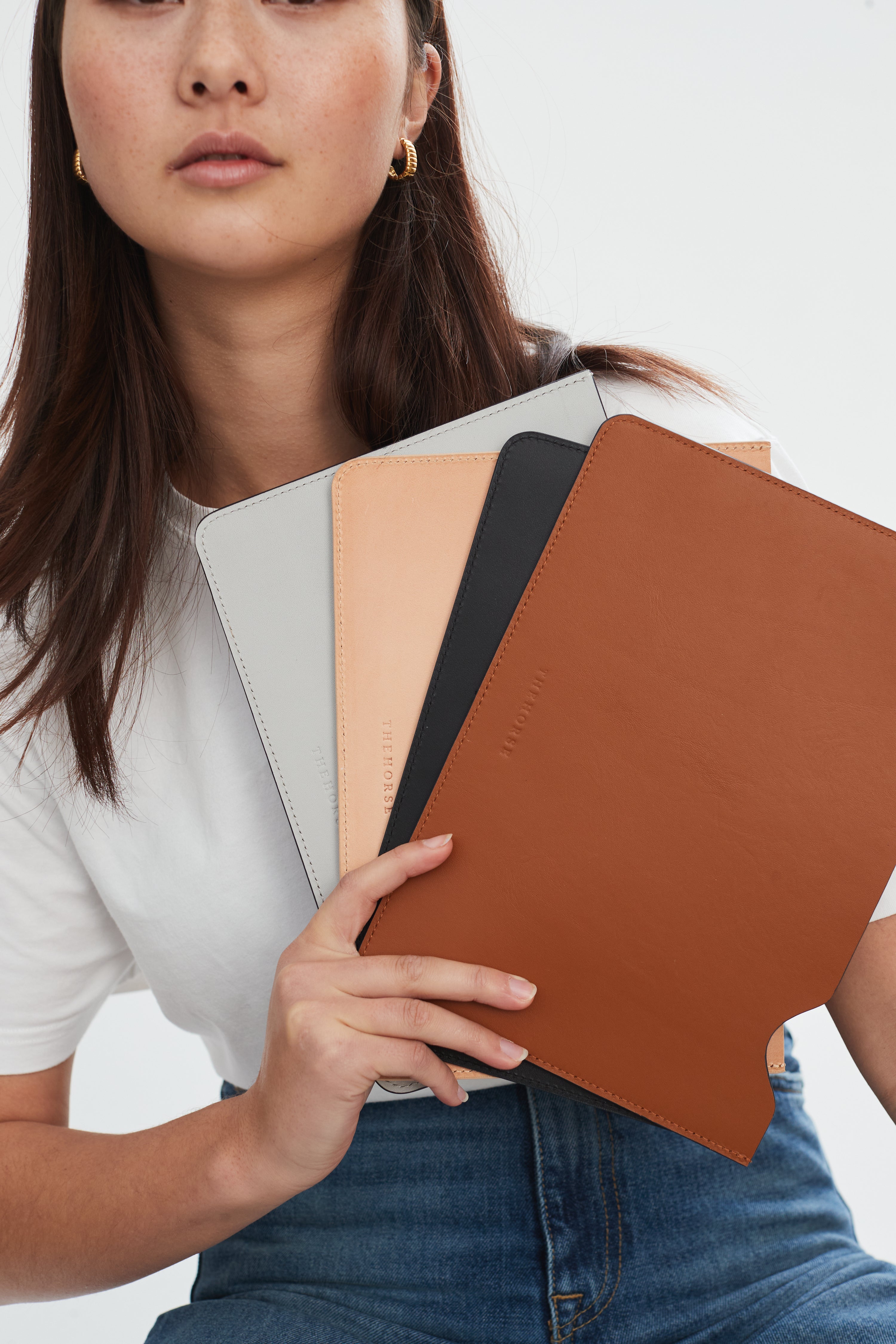 Premium Leather iPad Mini Sleeve Case - Slim Protective Cover for iPad Mini 6/5/4 - Tan Genuine Leather - Perfect for Work, Travel & School Accessories