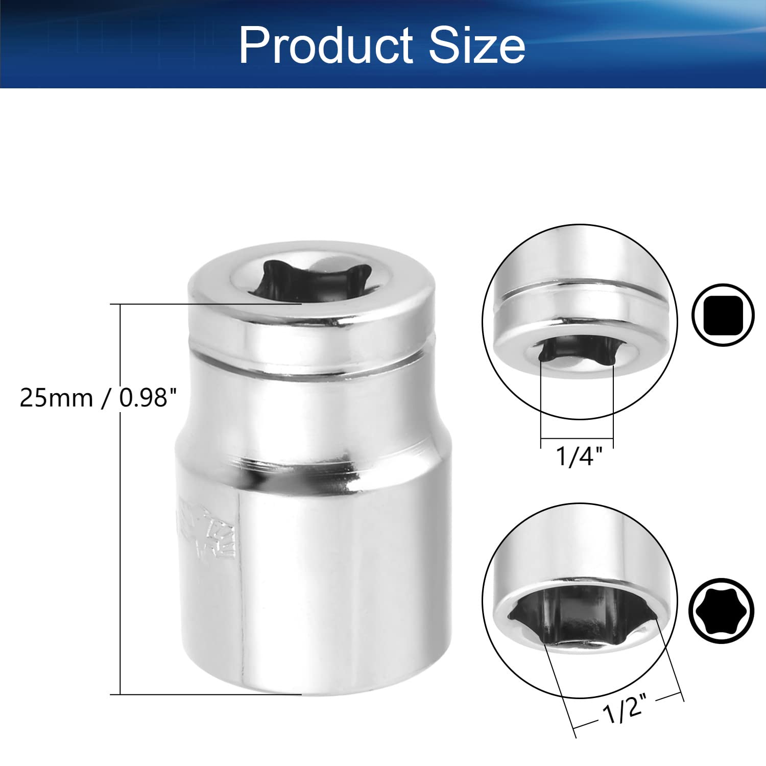 **Auniwaig 4-Piece 1/4