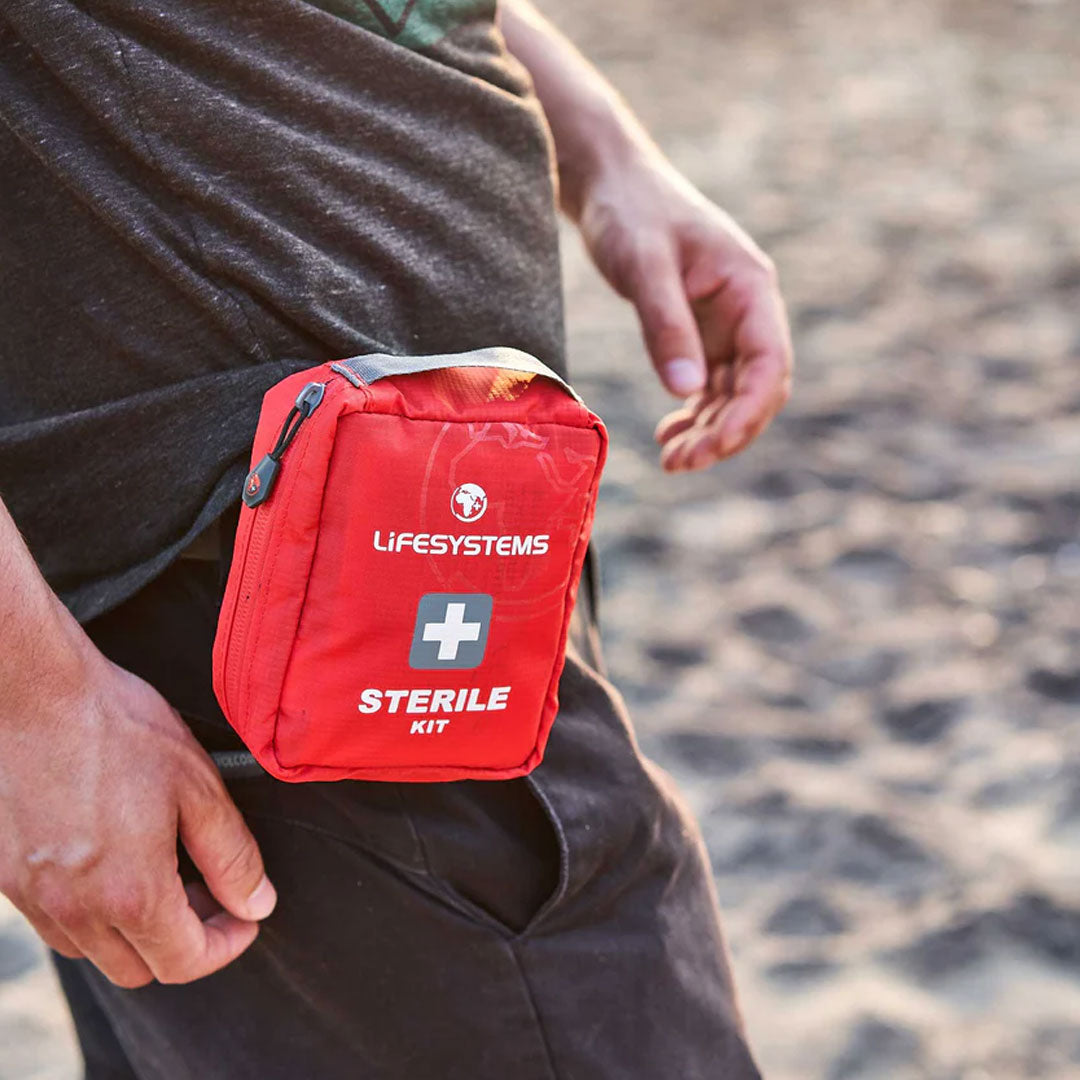 Lifesystems Sterile First Aid Kit - Compact Emergency Medical Supplies for Home, Travel & Outdoor Adventures | Essential Safety Gear for Camping, Hiking & Car Accidents