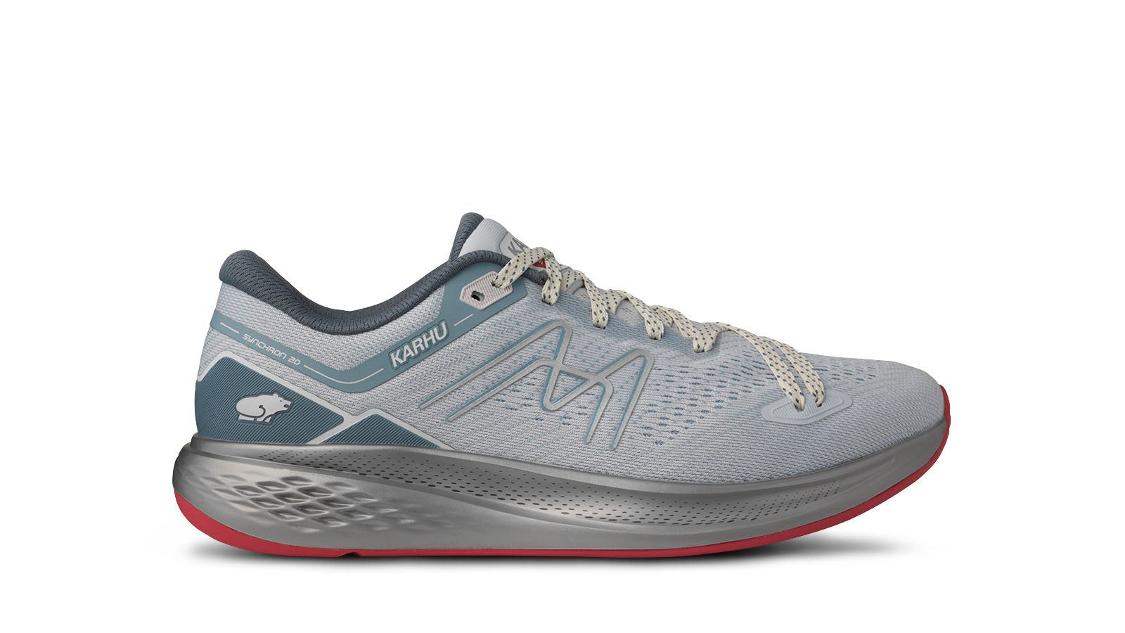 Women's Synchron 2.0 Running Shoes - Skywriting/Cayenne Color - Lightweight & Cushioned for Jogging, Gym Workouts & Daily Wear