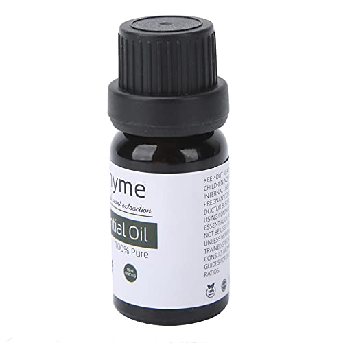 Thyme Essential Oil for Aromatherapy & Relaxing Body Massage - 100% Pure, Fast Absorbing, Natural Cleaning Solution - Perfect for Diffusers, Baths & Home Spa