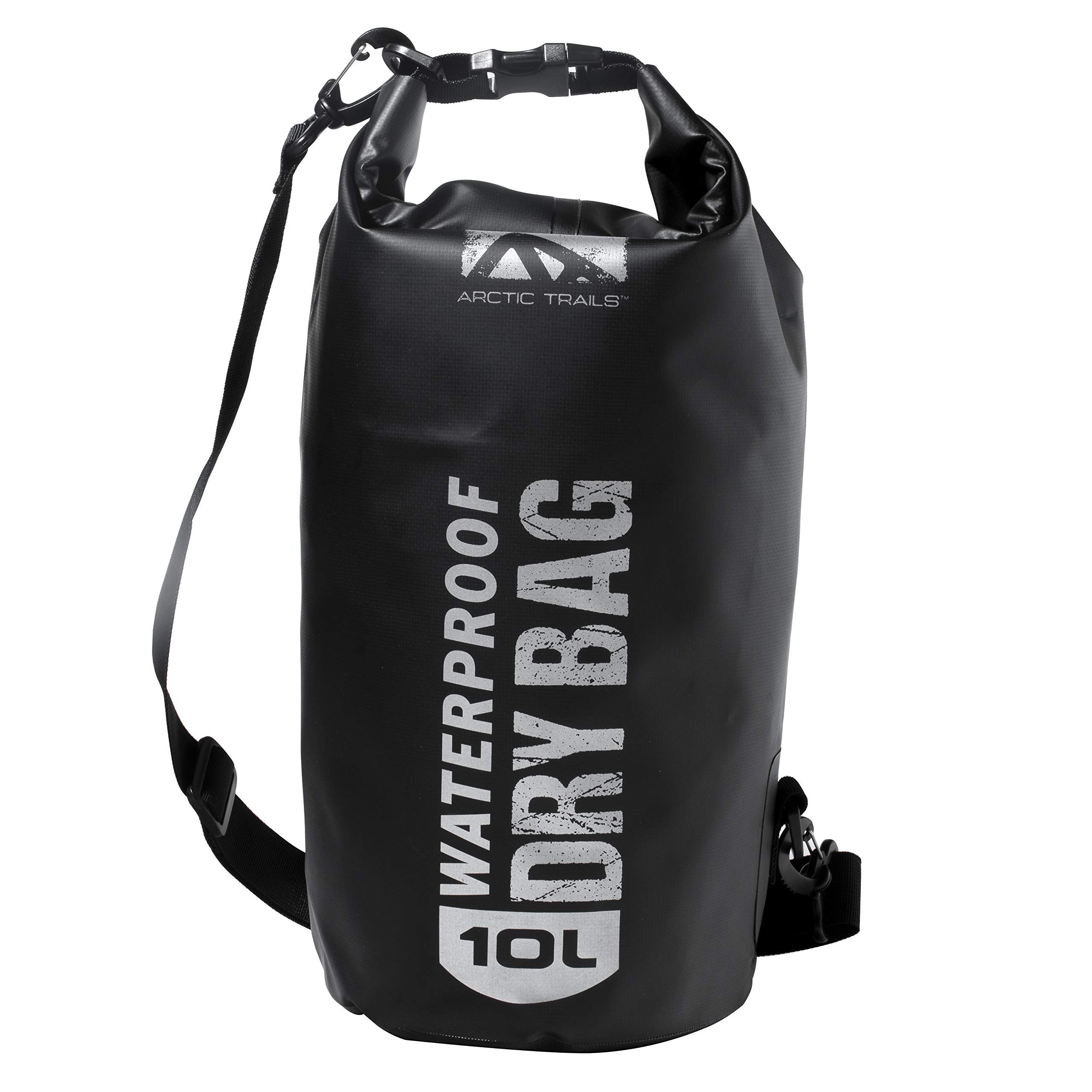 Franklin Sports Arctic Trails Waterproof Dry Bag 2L/5L/10L/20L/30L - Heavy Duty Lightweight for Kayaking, Camping, Hiking, Boating, Beach & Fishing - Keep Gear Dry in Ocean, Sea or Floating Adventures