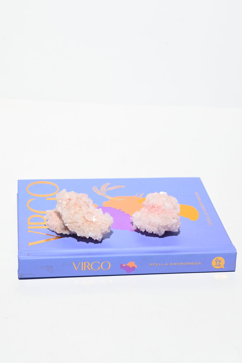 Natural Pink Halite Salt Crystals - Small Size for Home Decor, Bath Salts & Spiritual Healing | Handcrafted Mineral Specimen for Collection & Gifts